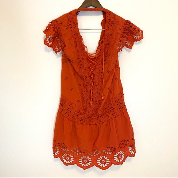 Free people Esperanza Eyelet Mini Dress - Picture 3 of 6